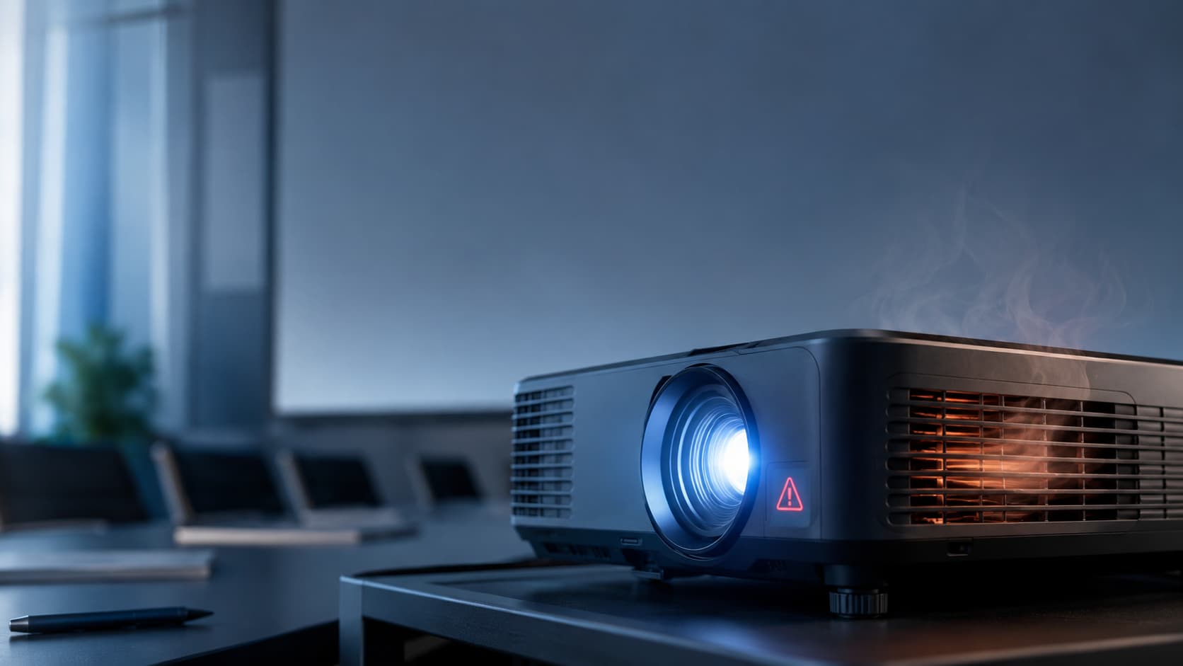 Projetor superaquecendo? Veja o que fazer agora