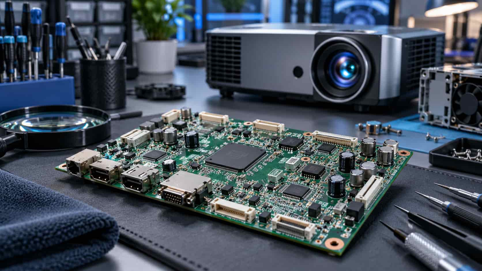 Onde comprar placa de projetor com segurança e compatibilidade?